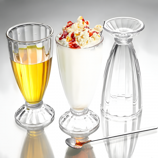Glass Cups 2 Pcs